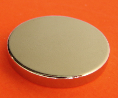 N52 Super Strong Neodymium Magnet 7/8 in x 1/8 in Disc