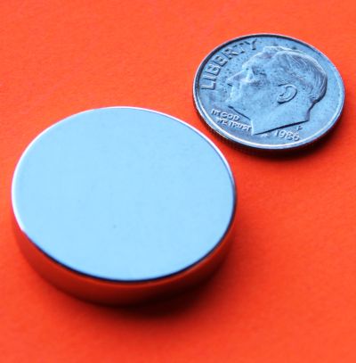 N52 Neodymium Magnets 7/8 in x 3/16 in Strong Rare Earth Disc