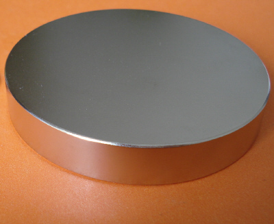 N52 Neodymium Magnets 4 in x 1/2 in Rare Earth Disks